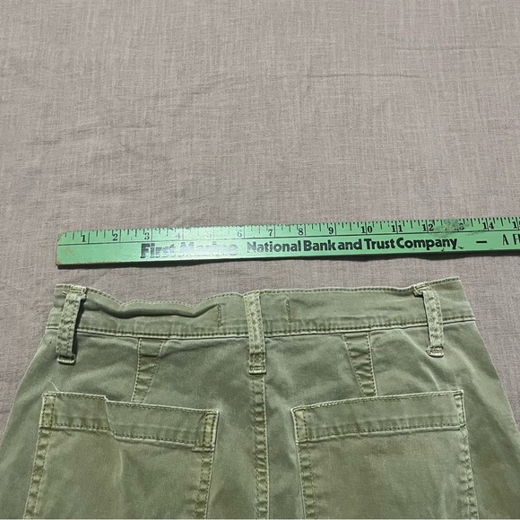 Madewell Cotton Everywhere Pants Washed Olive Size 25 Straight Leg Relaxed - Picture 7 of 7